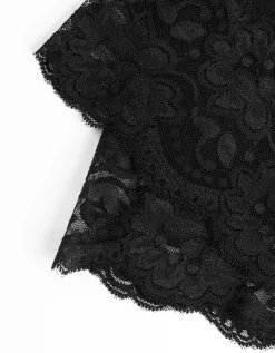Fietsbroek - Met kant - zwart