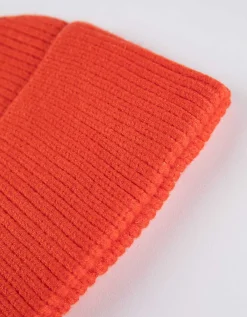 Gebreide muts - Omslag - rood