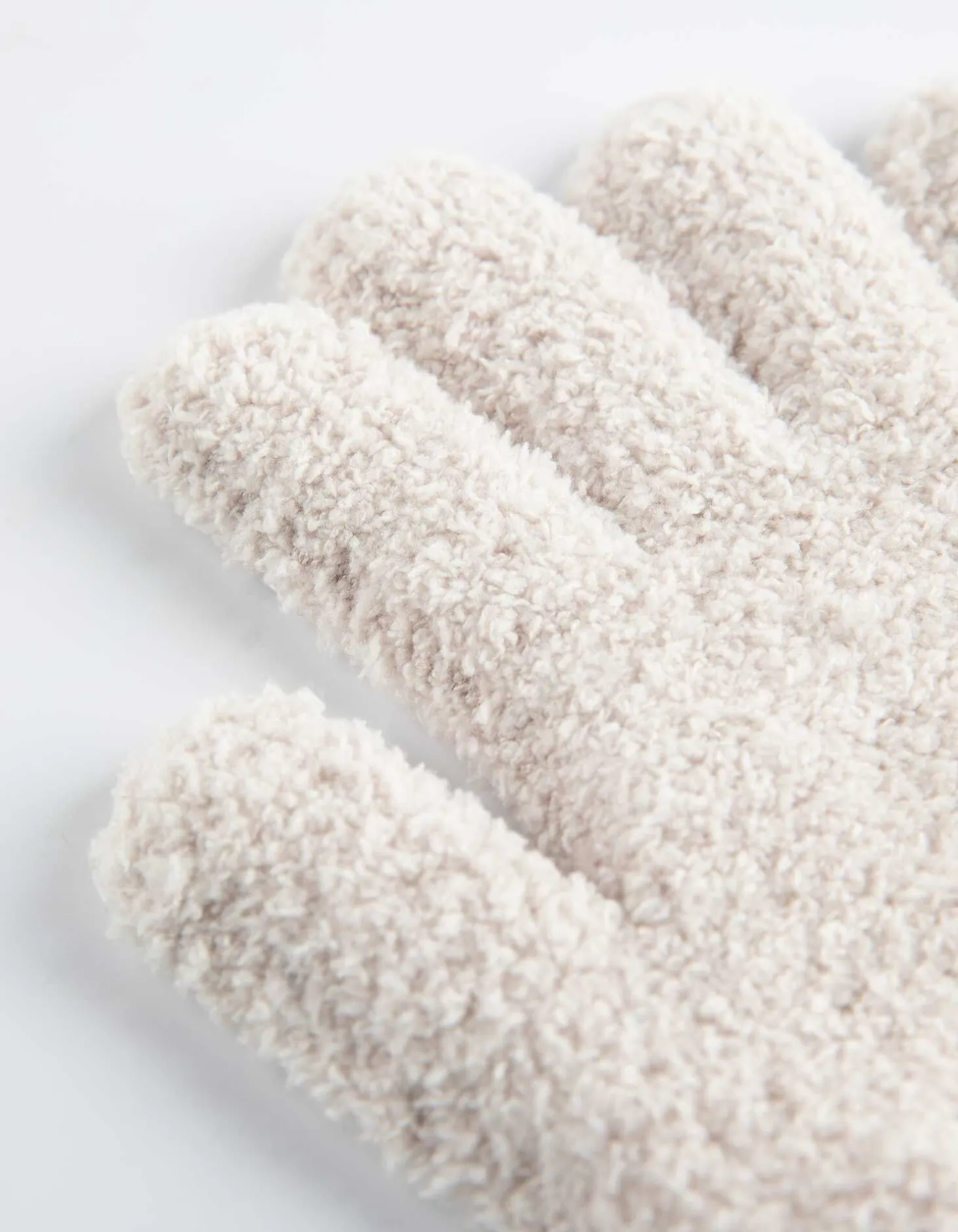 Handschoenen - Pluche - beige