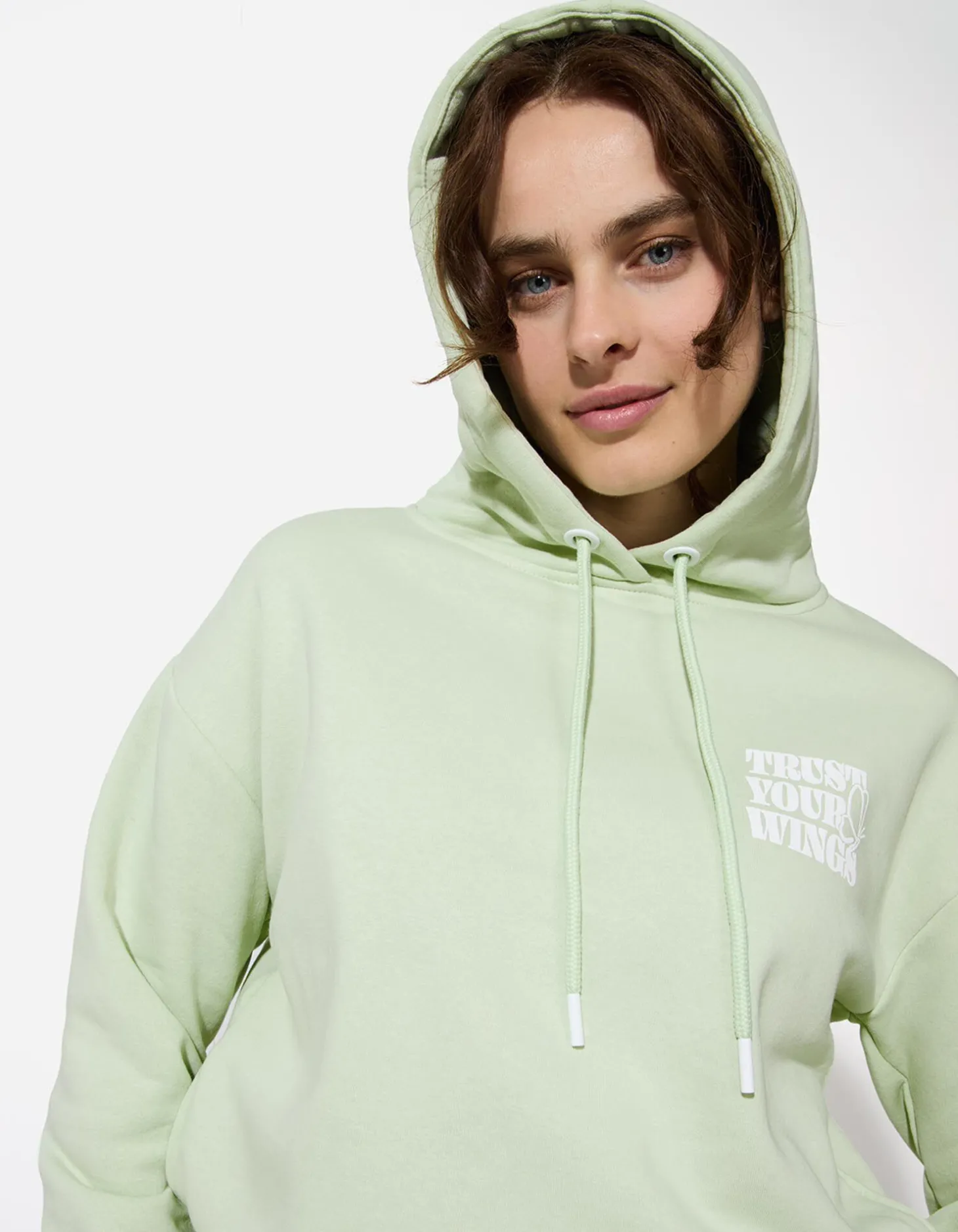 Hoodie - Kap - groen