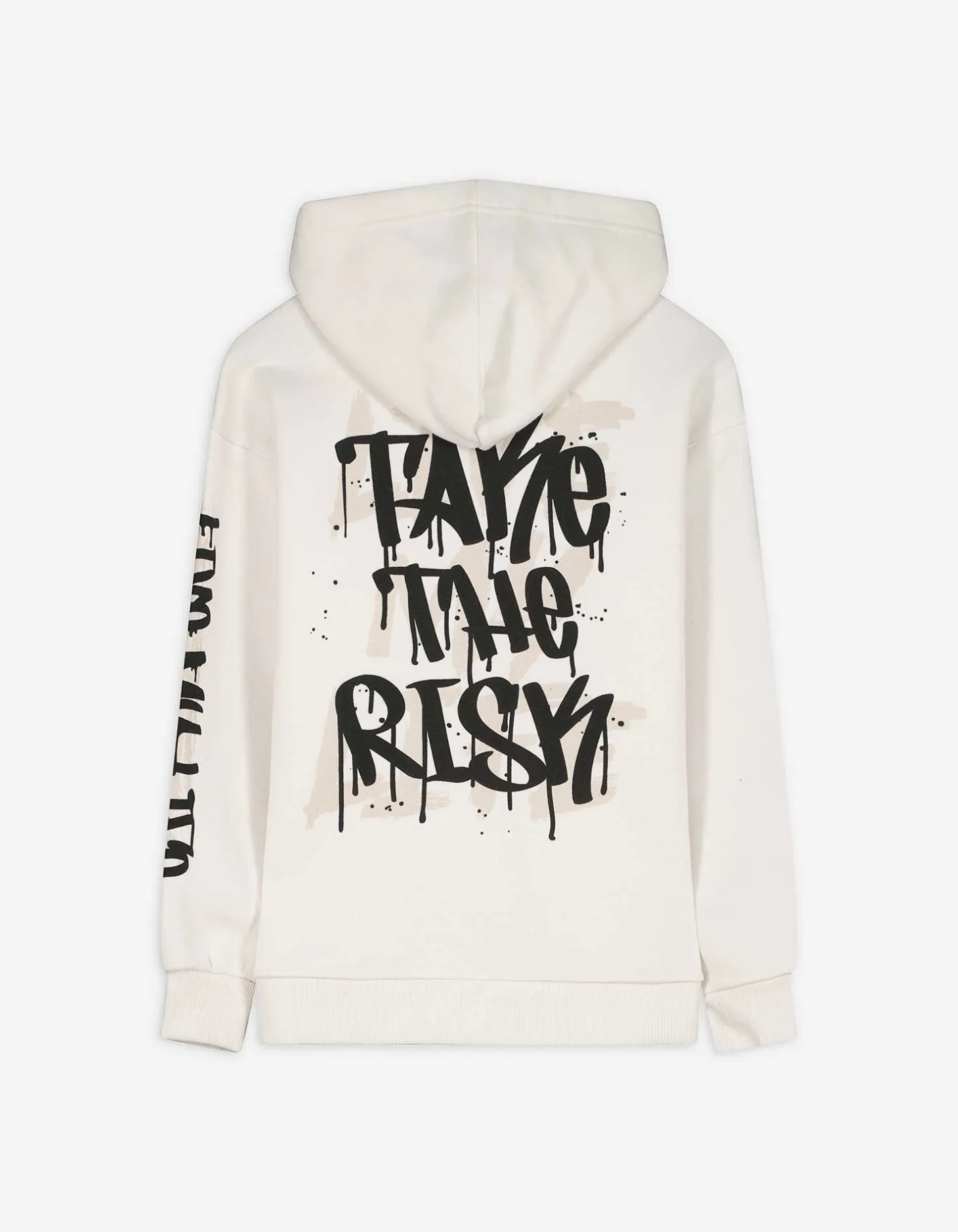 Hoodie - Oversized fit - wit