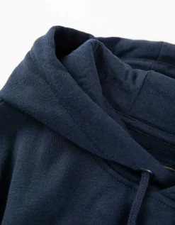 Hoodie - Regular fit - donkerblauw