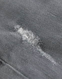 Jeans - Girlfriend fit - grijs