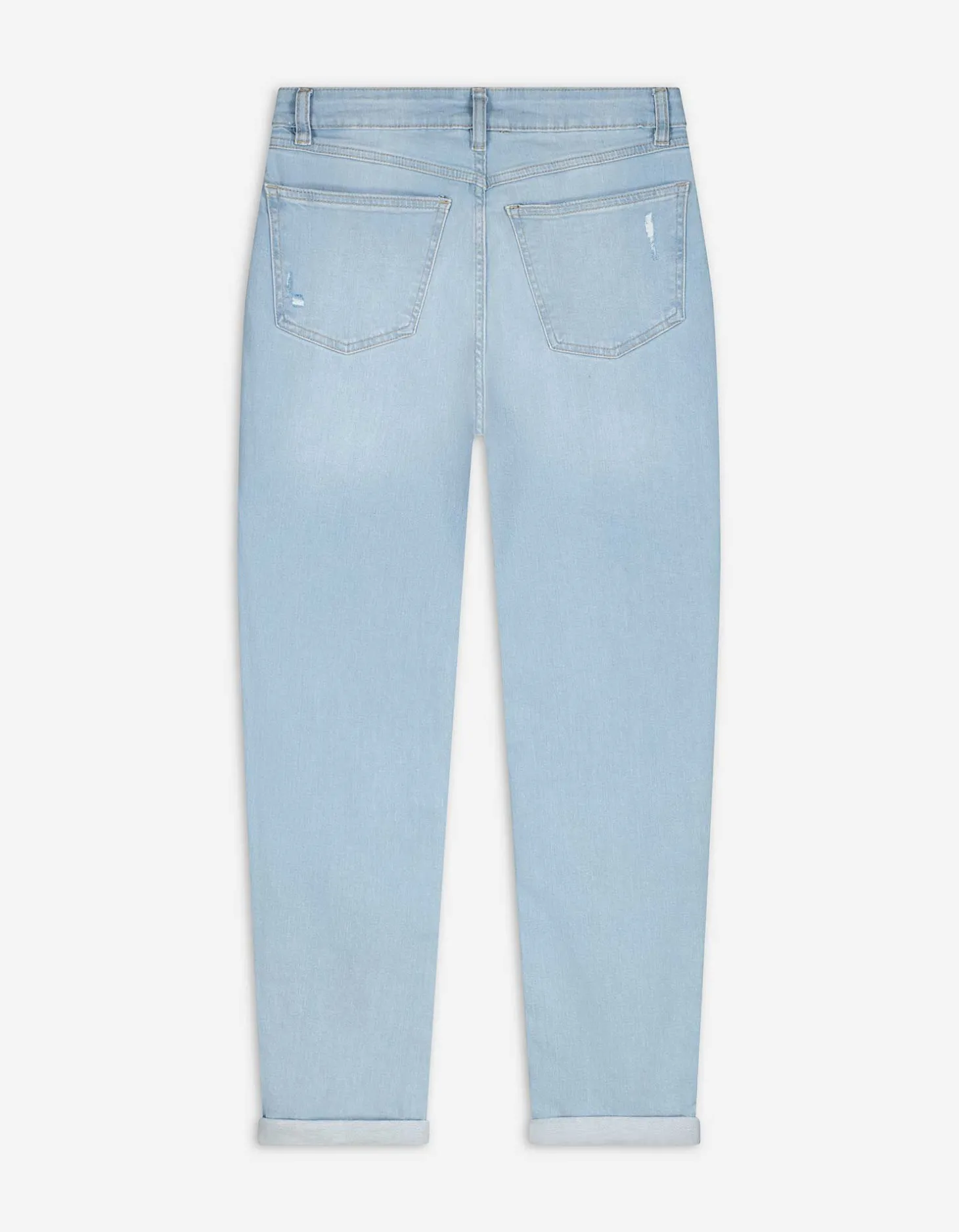 Jeans - Girlfriend fit - lichtblauw