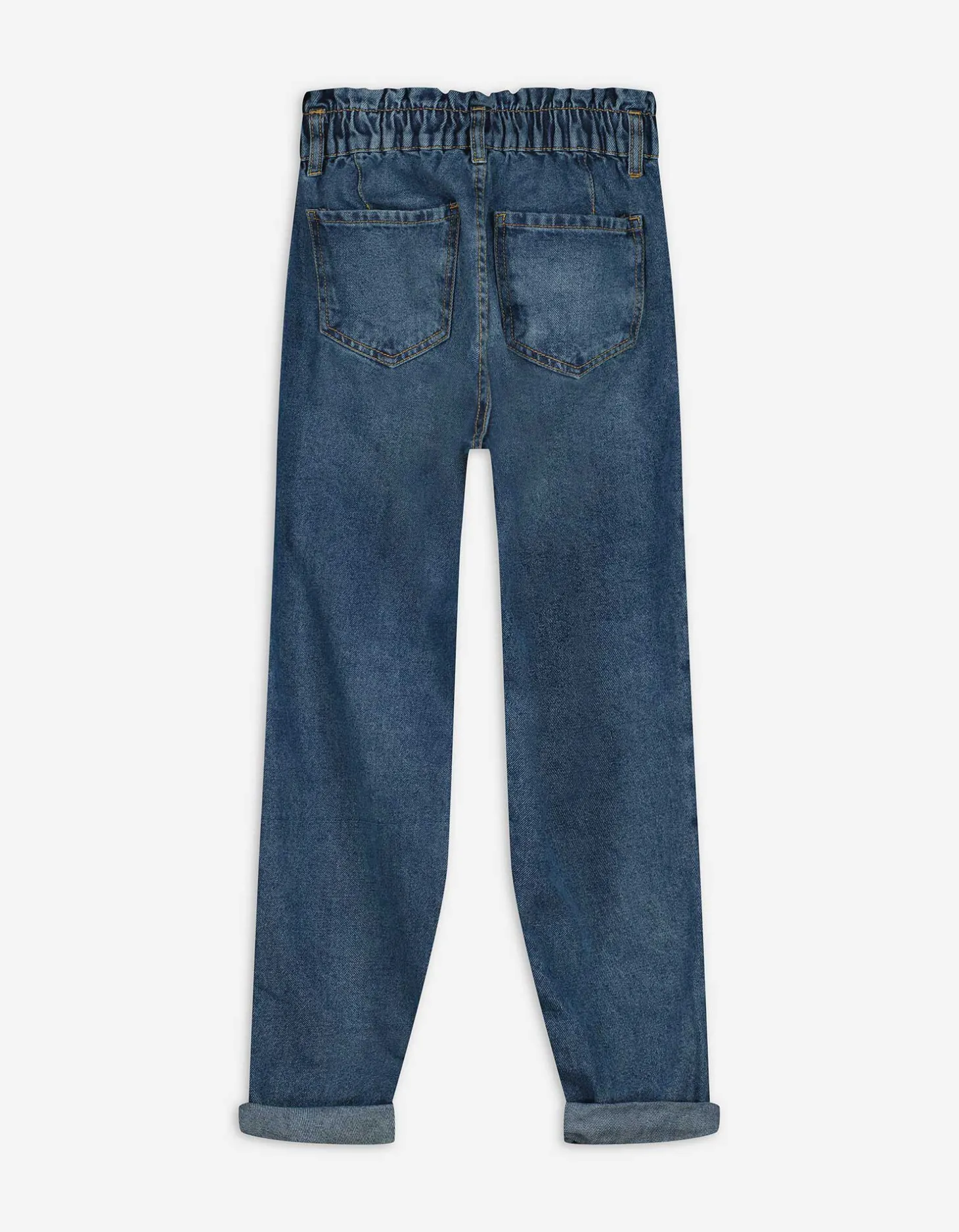 Jeans - Hoge taille - blauw