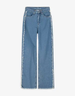 Jeans - Hoge taille - blauw