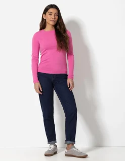 Jeans - Mom Fit - donkerblauw