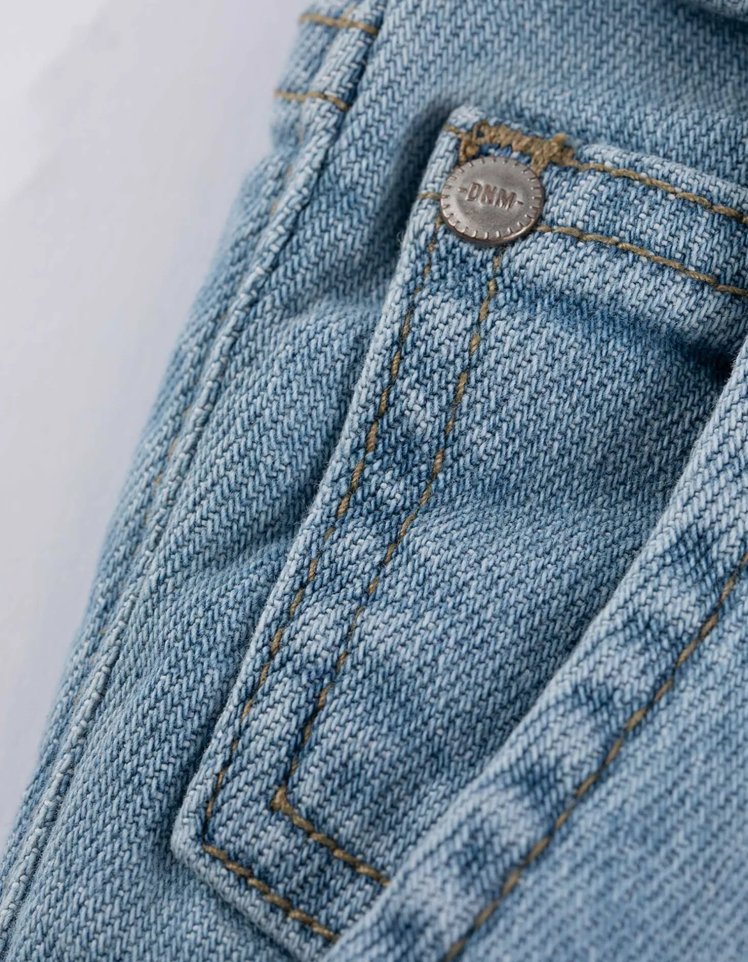 Jeans - Plooi - lichtblauw