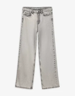 Jeans - Straight fit - grijs