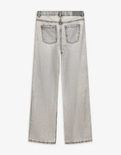 Jeans - Straight fit - grijs