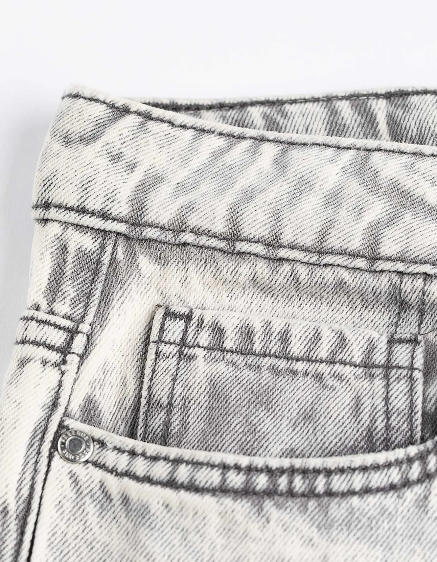 Jeans - Straight fit - grijs