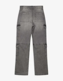 Jeans - Straight fit - grijs