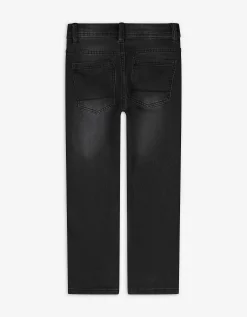 Jeans - Used look - zwart