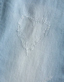 Jeans - Verstelbare taille - lichtblauw