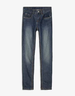 Jeans - Verstelbare zoom - donkerblauw