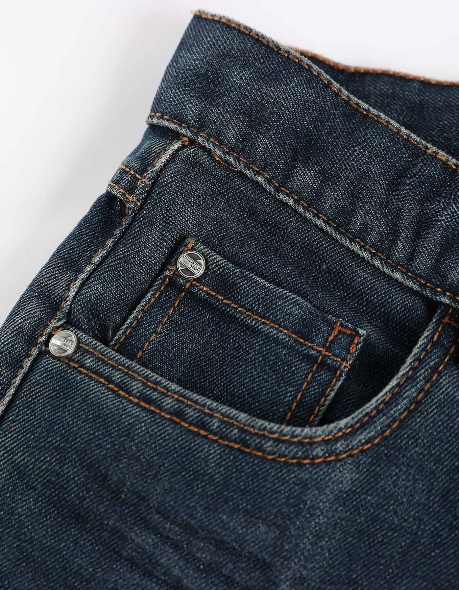Jeans - Verstelbare zoom - donkerblauw