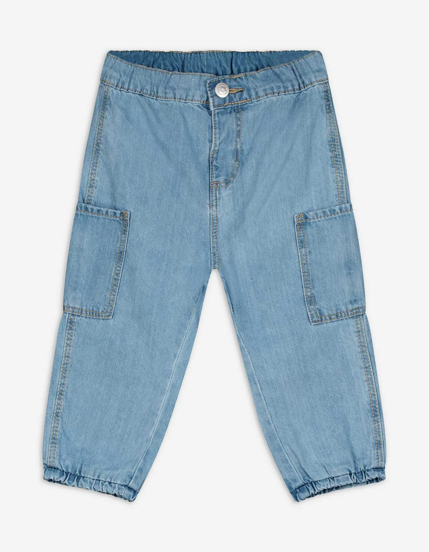 Jeans - Waseffecten - blauw