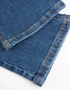 Jeans - Waseffecten - donkerblauw