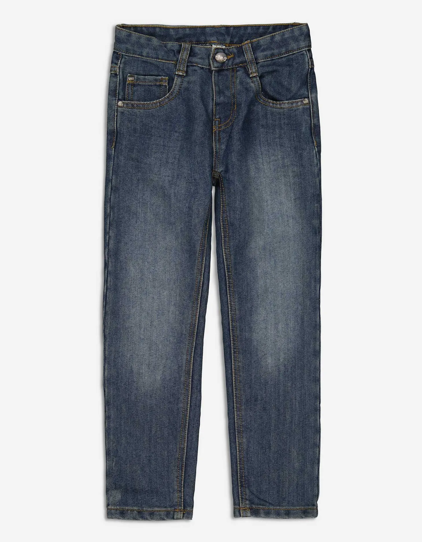 Jeans - Waseffecten - donkerblauw