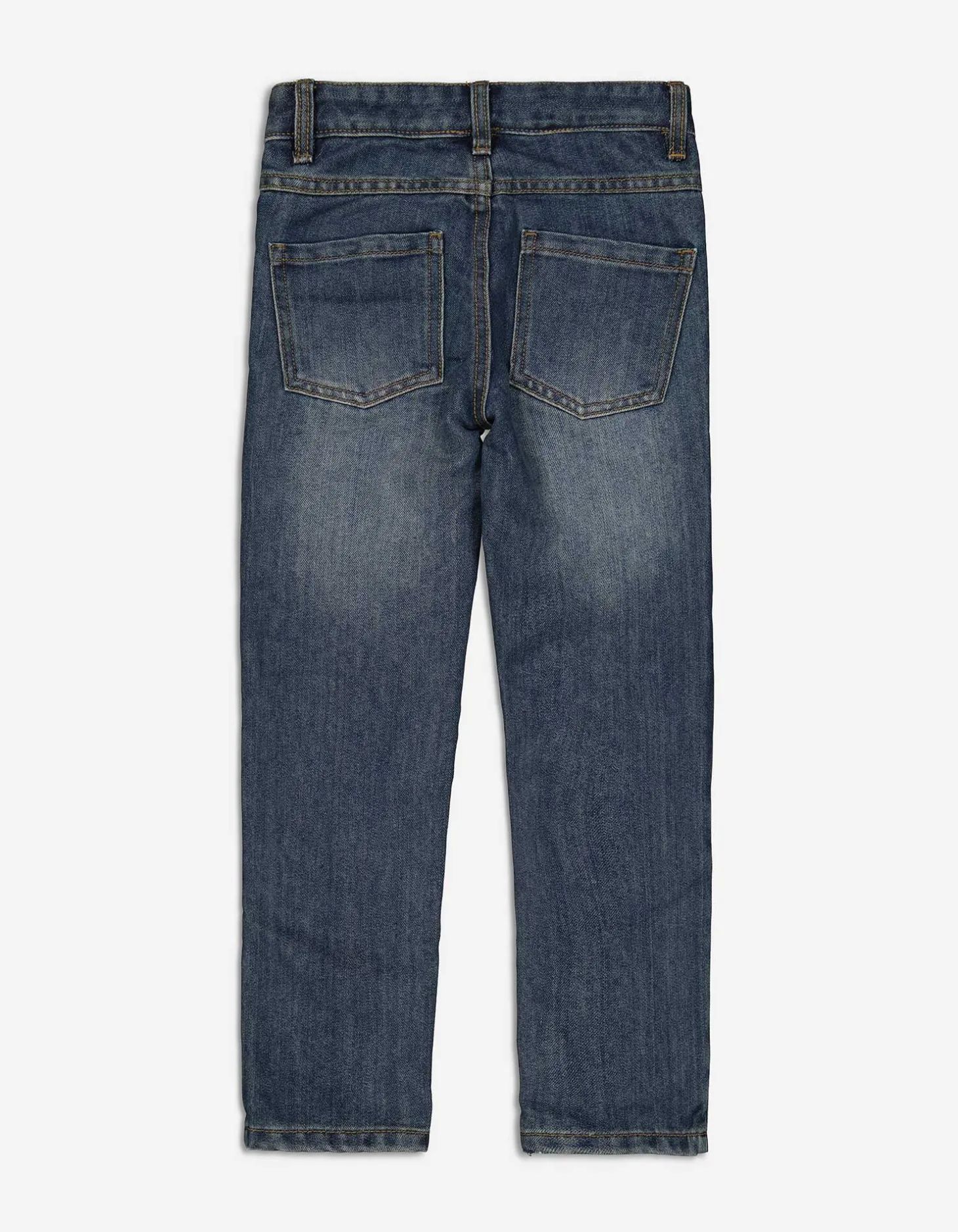 Jeans - Waseffecten - donkerblauw