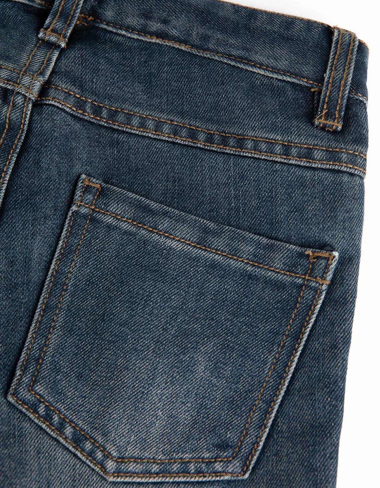 Jeans - Waseffecten - donkerblauw