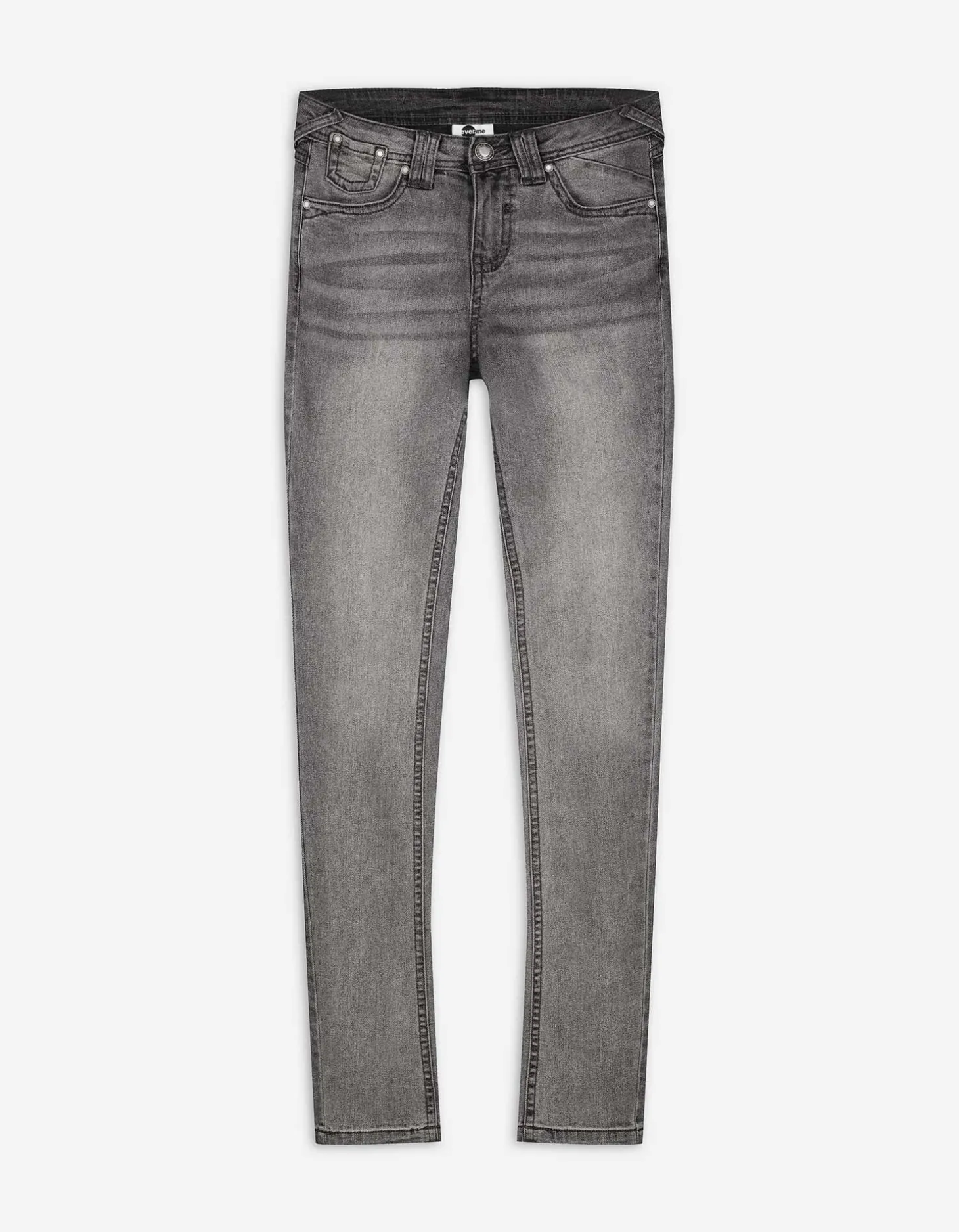 Jeans - Waseffecten - grijs