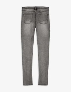 Jeans - Waseffecten - grijs