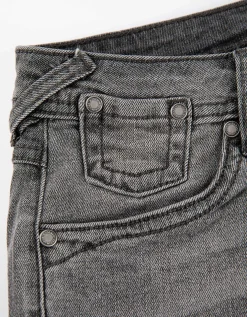 Jeans - Waseffecten - grijs
