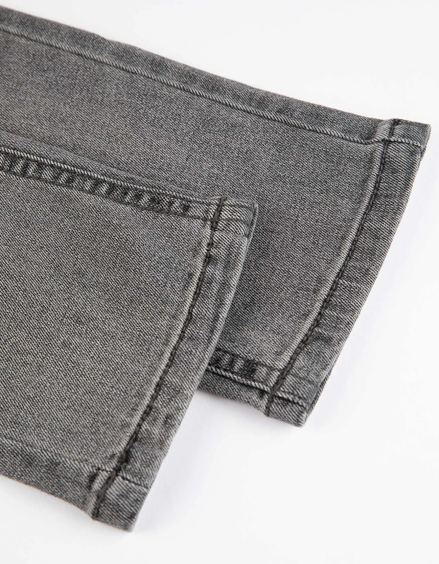 Jeans - Waseffecten - grijs