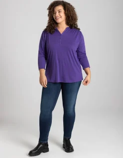 Jegging - Riemlussen - donkerblauw