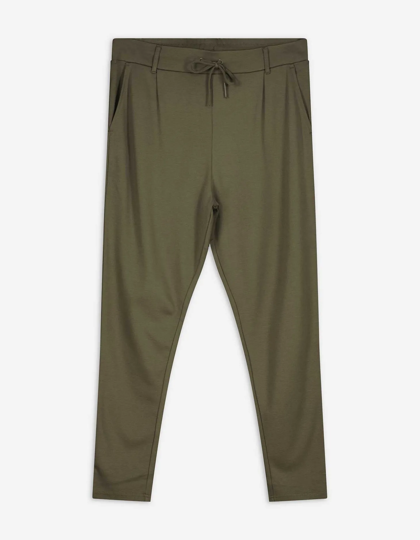 Jogger pants - Koord - donkergroen