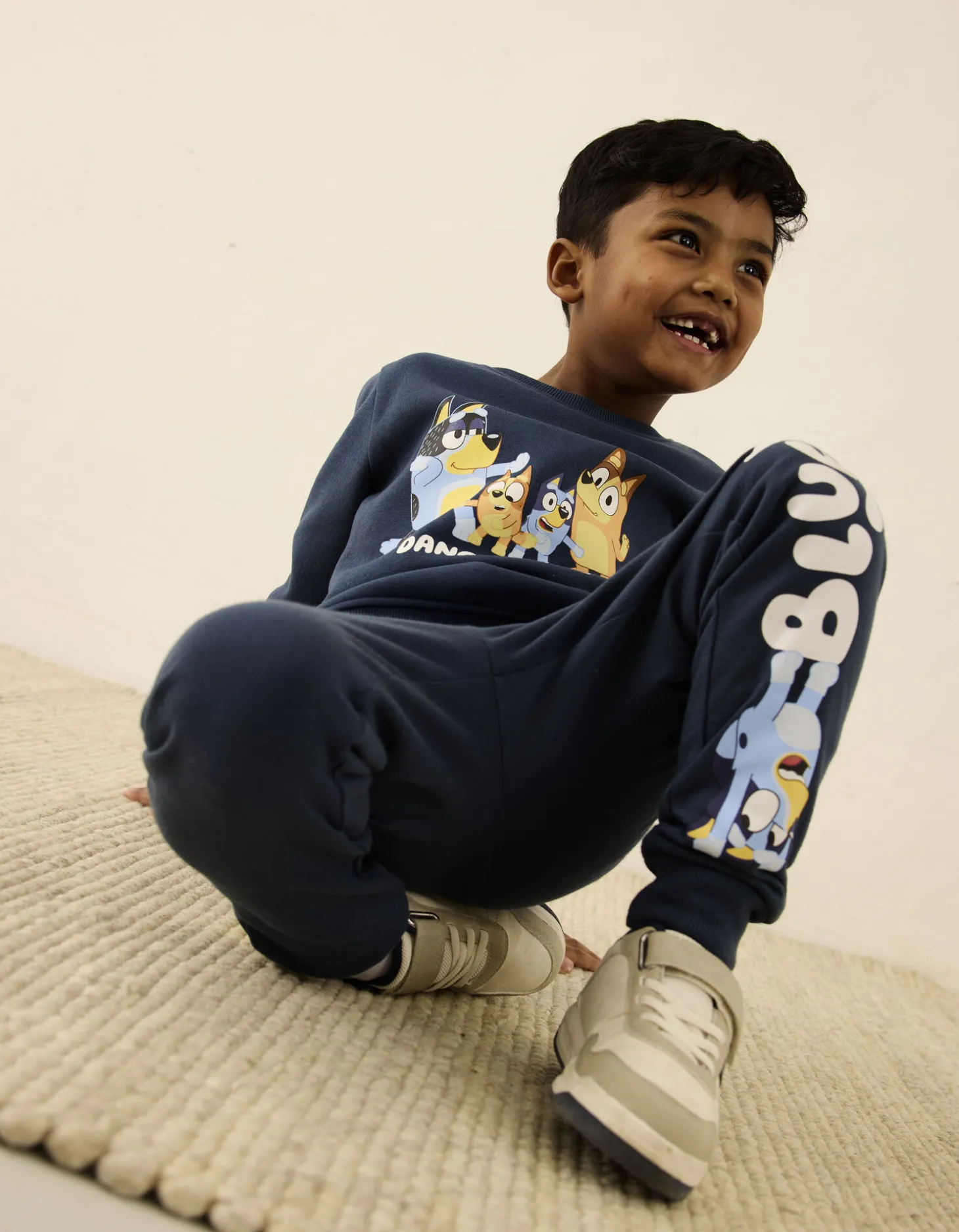 Joggingbroek - Bluey - donkerblauw