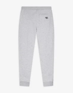 Joggingbroek - Koord - lichtgrijs