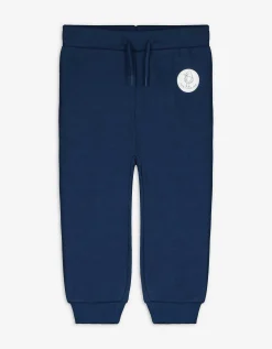 Joggingbroek - Print - donkerblauw