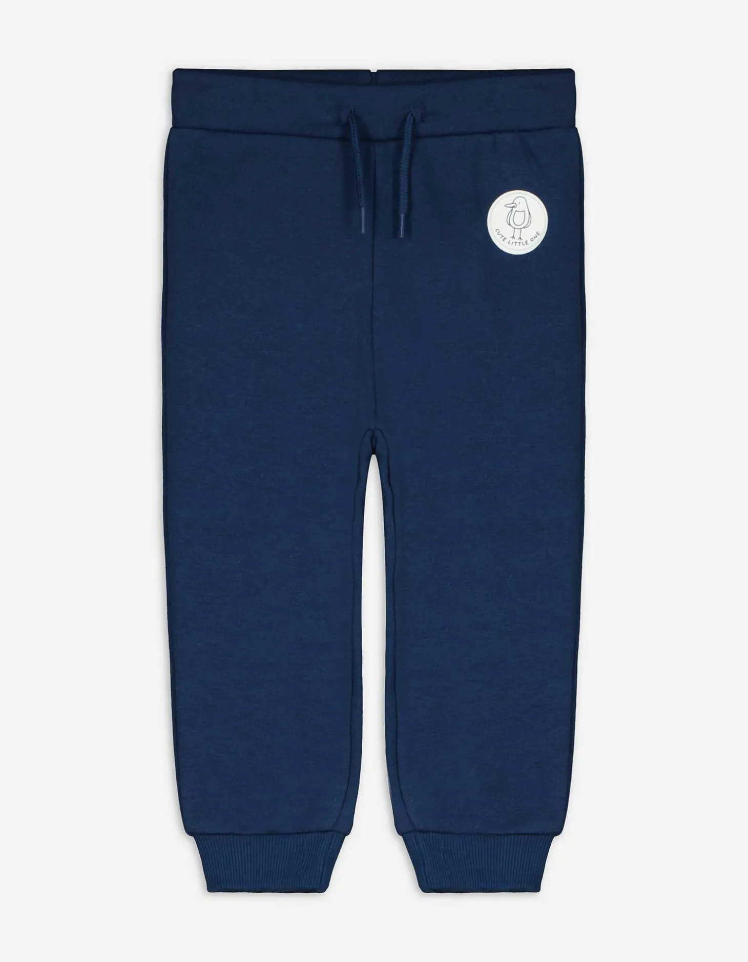 Joggingbroek - Print - donkerblauw