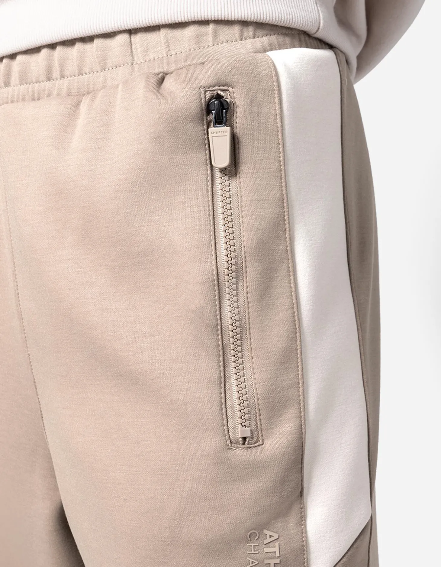 Joggingbroek - Relaxed fit - lichtbruin