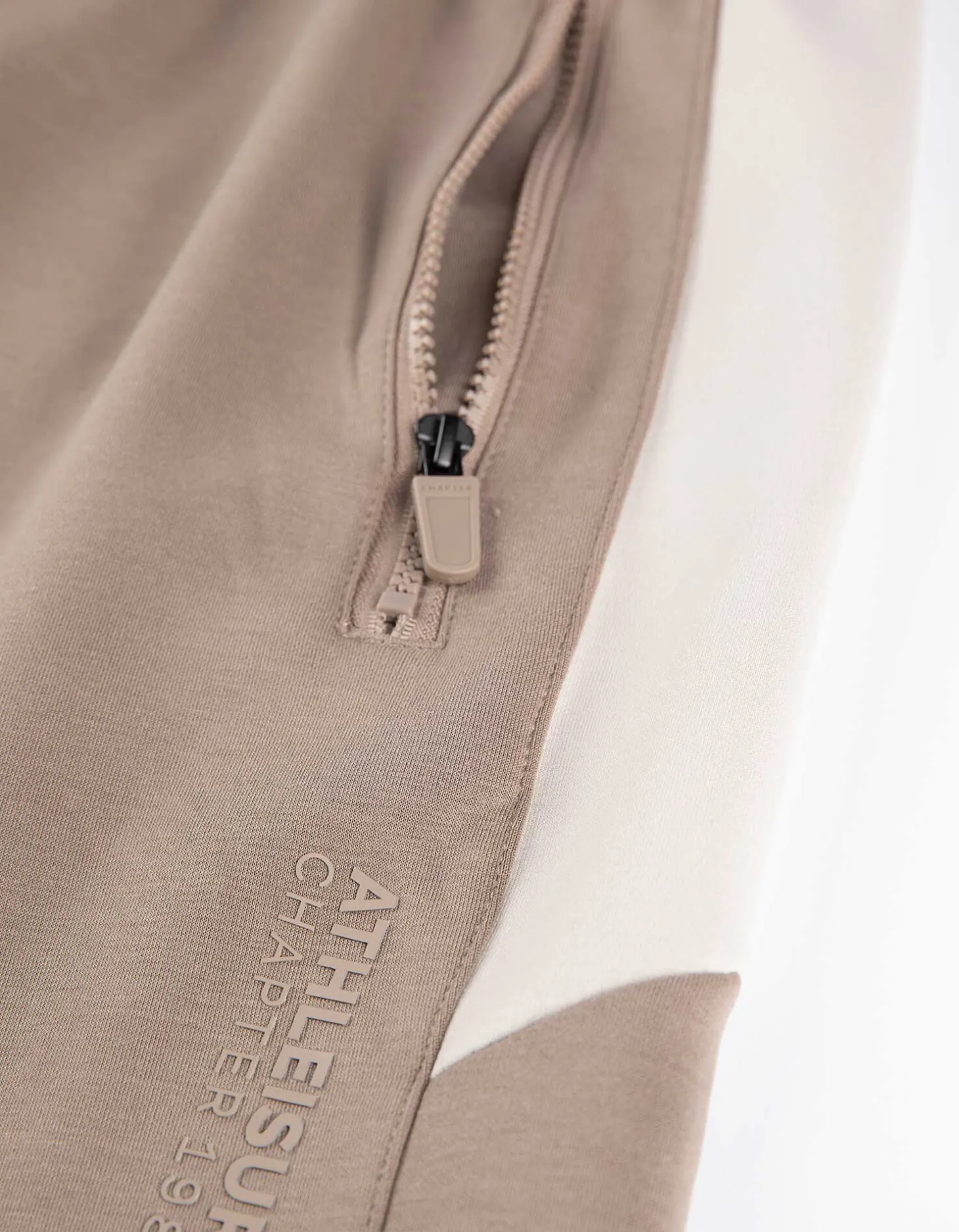 Joggingbroek - Relaxed fit - lichtbruin