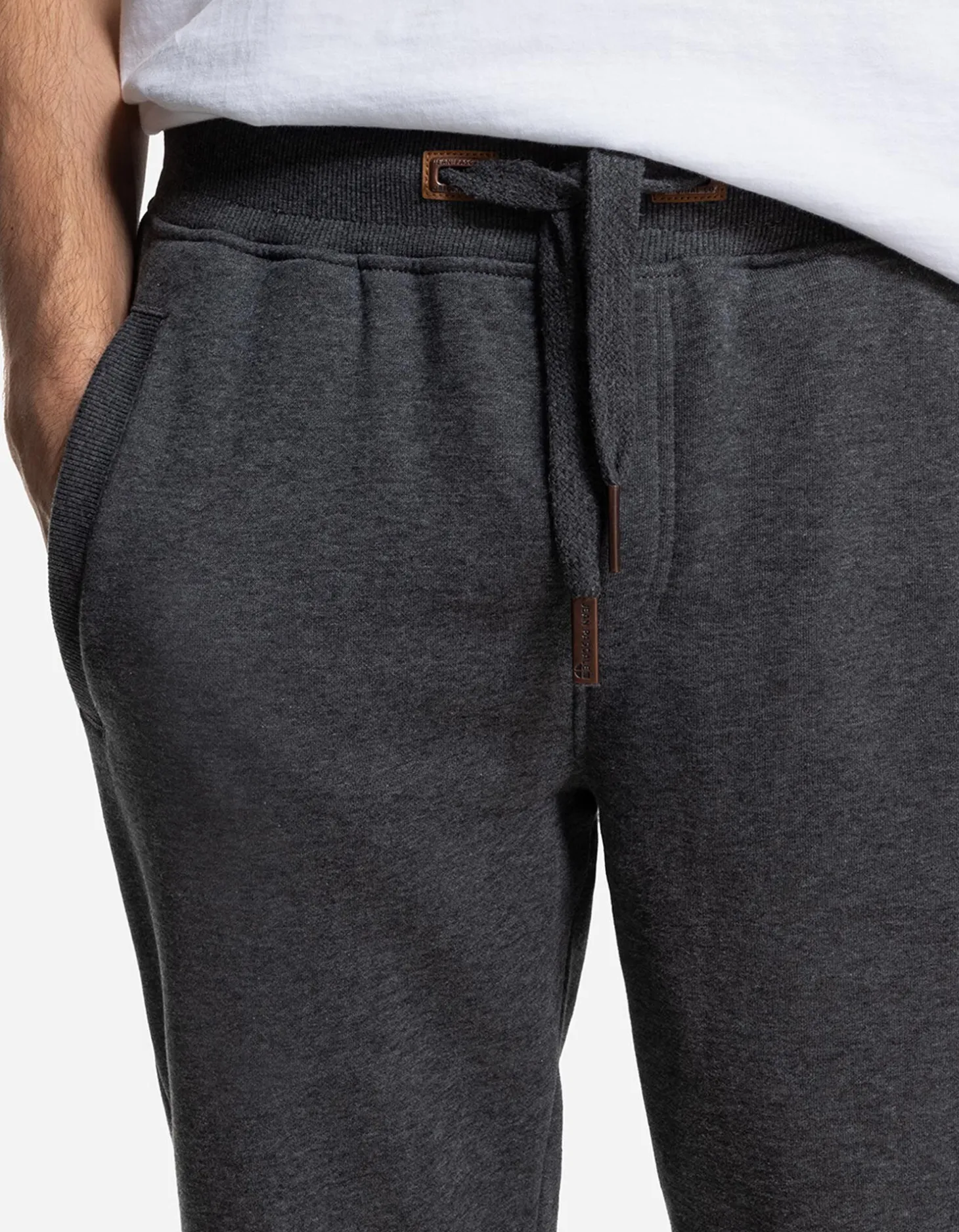 Joggingbroek - Relaxed fit - lichtgrijs