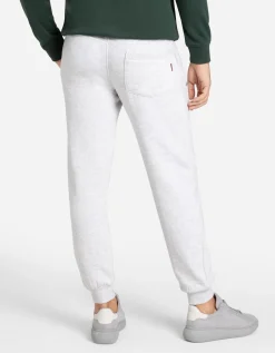 Joggingbroek - Relaxed fit - wit
