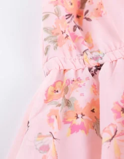 Jurk - Chiffon - roze