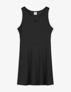 Jurk - Cut-outs - zwart