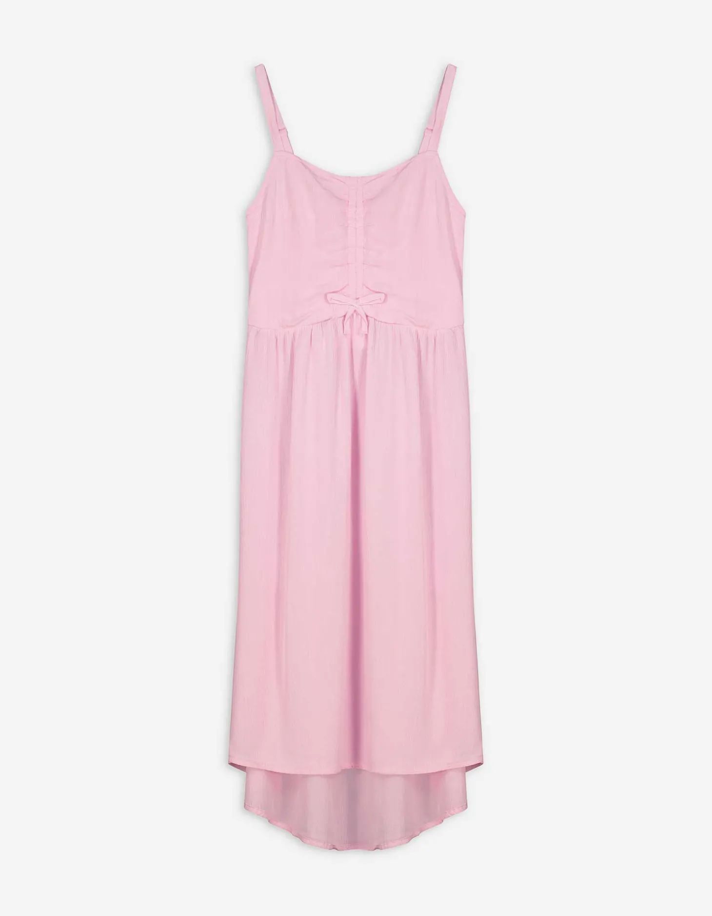 Jurk - Effen - roze