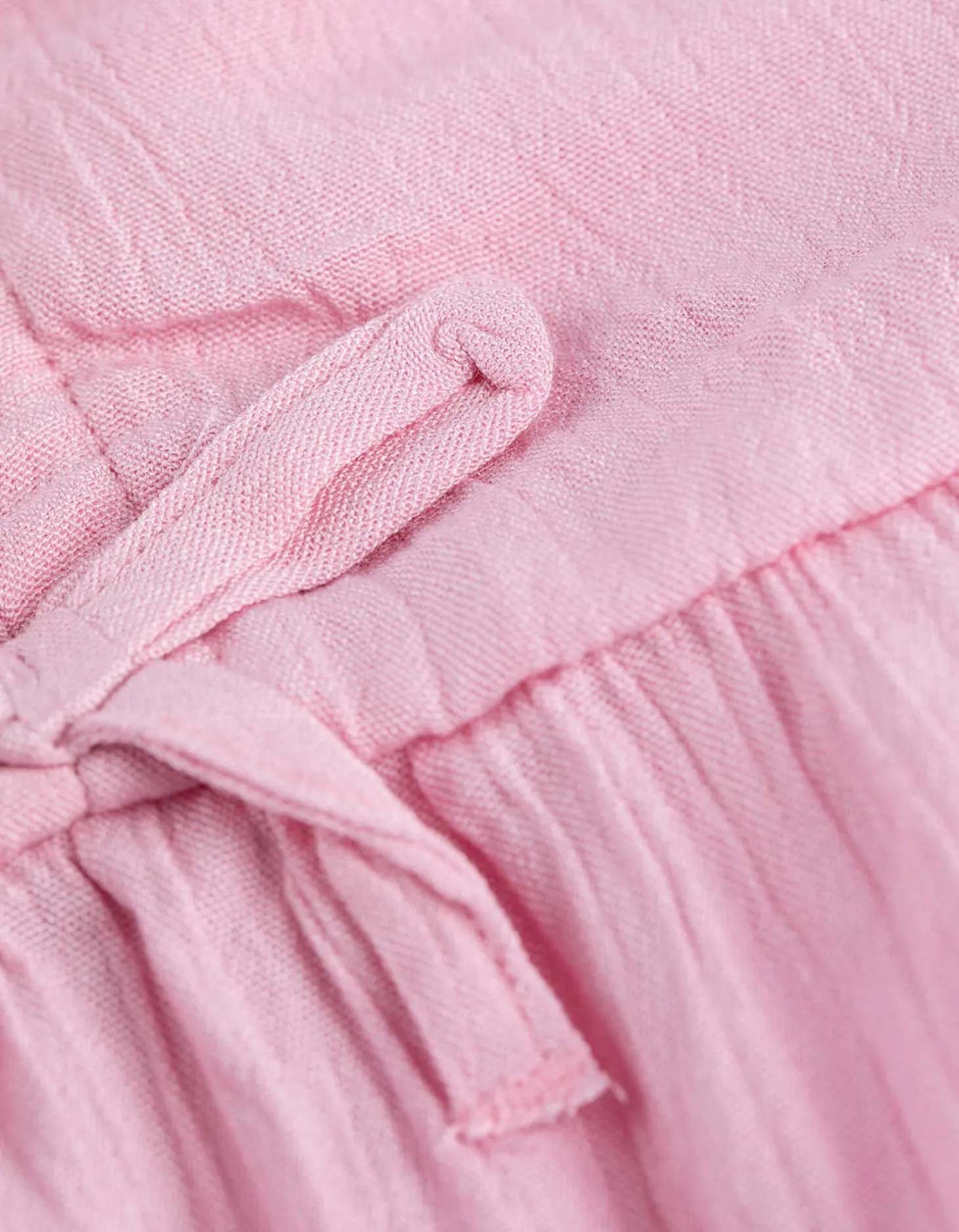 Jurk - Effen - roze