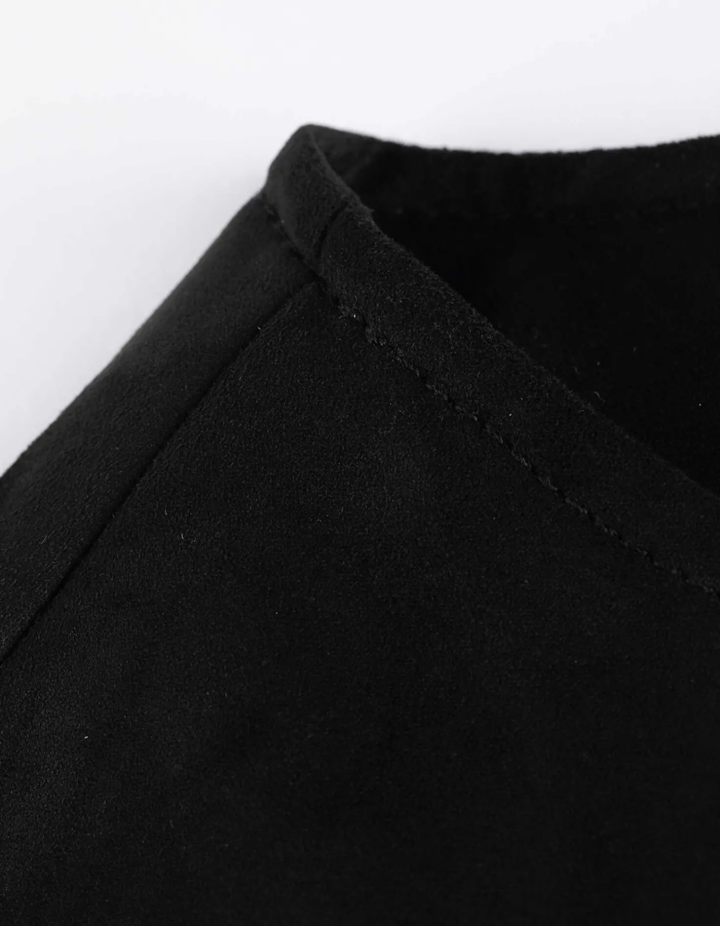 Jurk - Effen - zwart