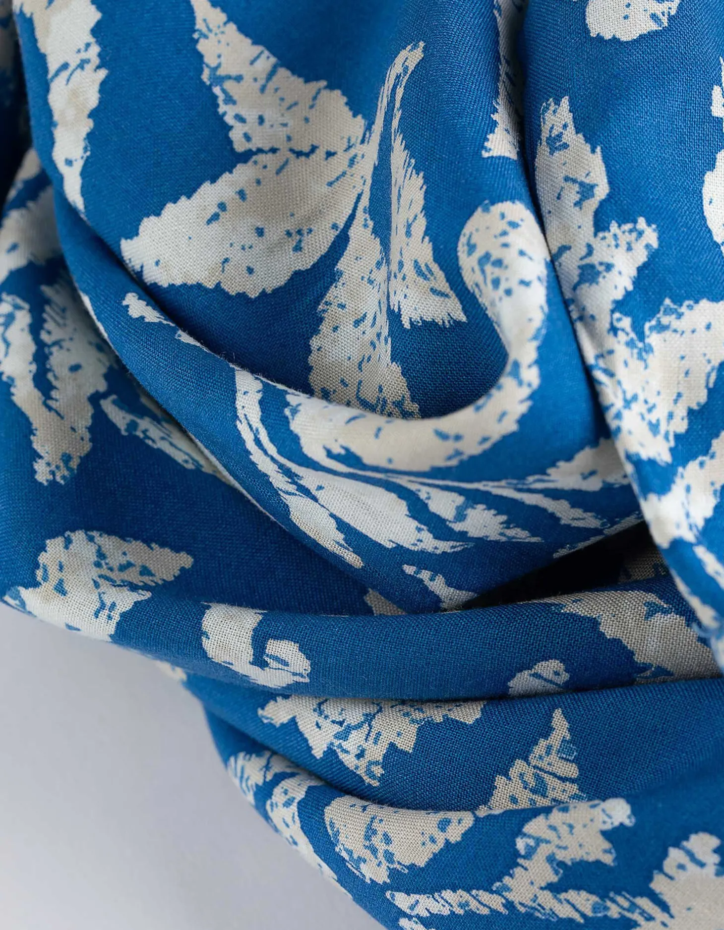 Jurk - LENZING™ ECOVERO™ - blauw