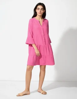Jurk - Mousseline - pink