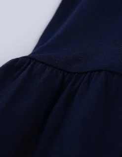 Jurk - Print - donkerblauw