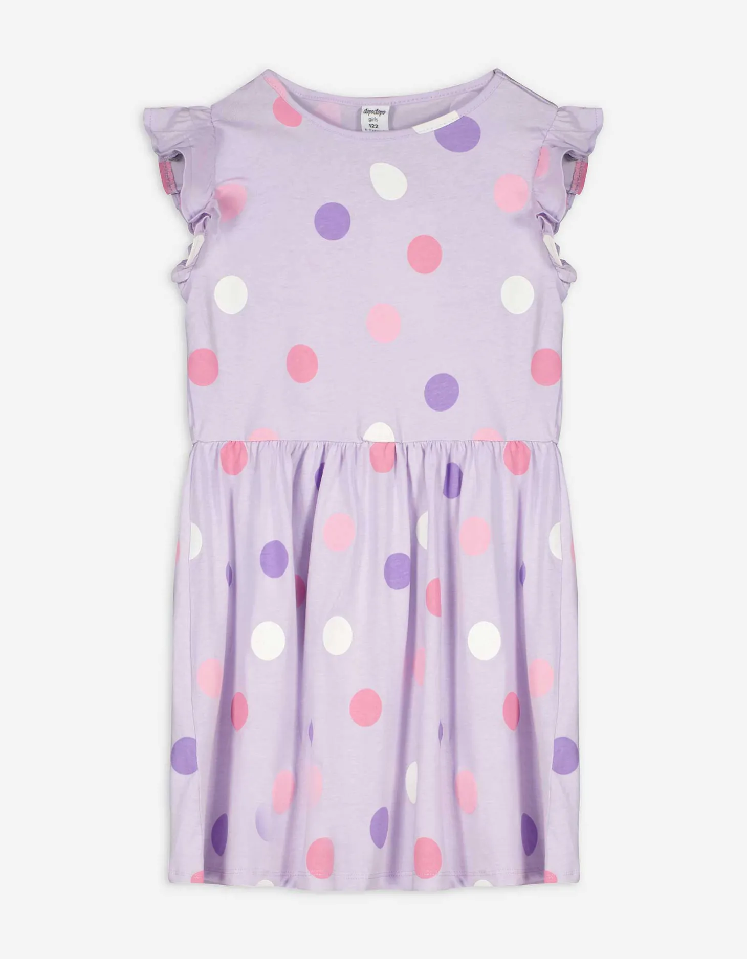 Jurk - Print all-over - lila
