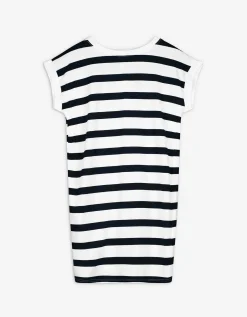 Jurk - Recht model - wit