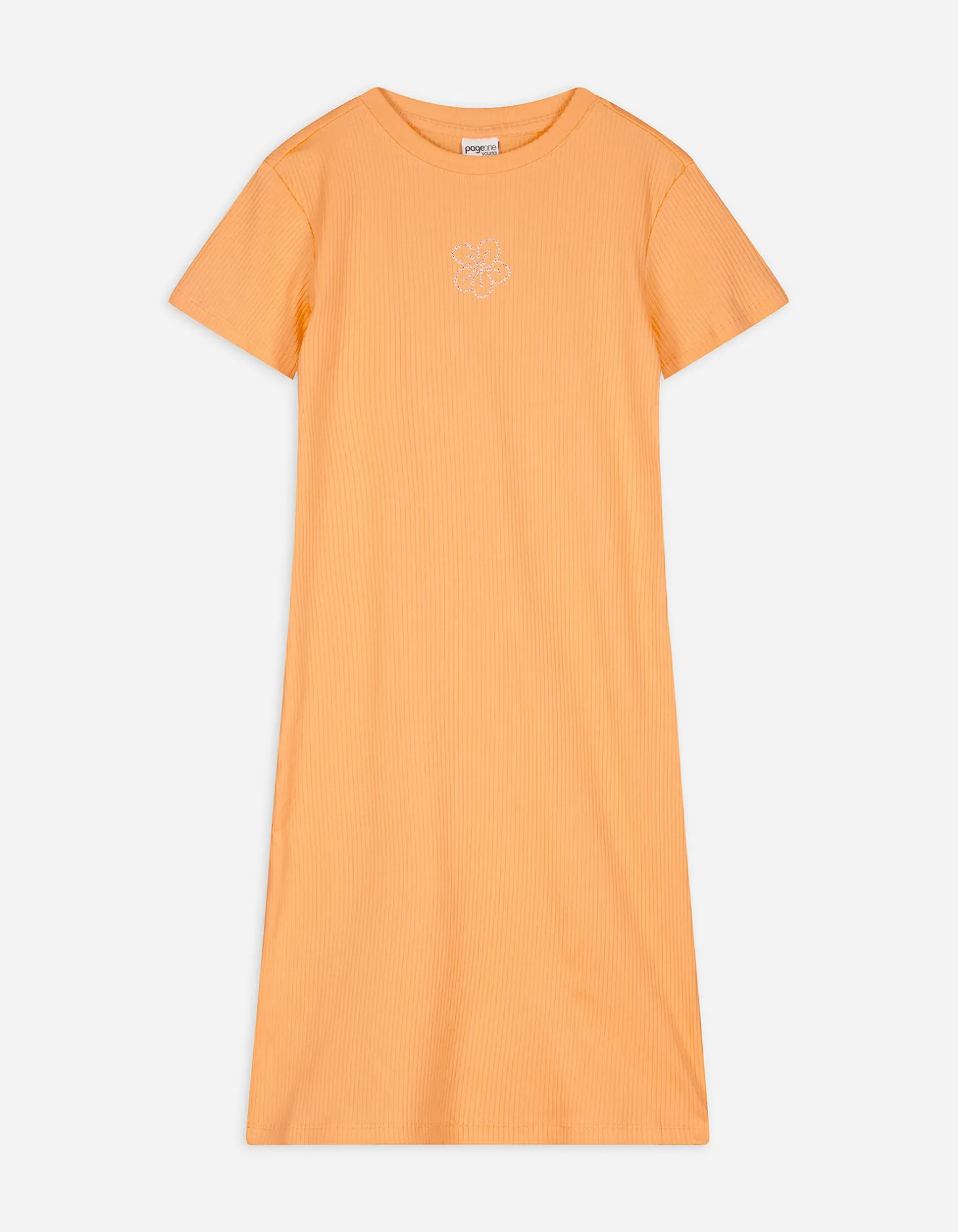 Jurk - Strass - oranje